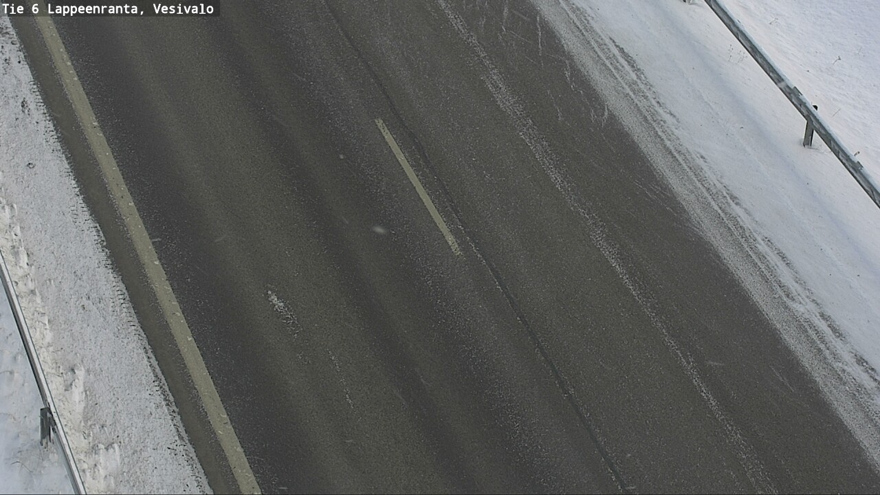 Weather Camera Image Road 6 Lappeenranta, Vesivalo, Lappeenranta, Etelä-Karjala