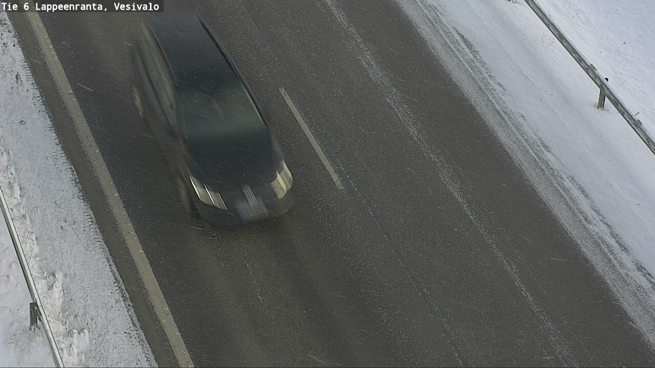 Weather Camera Image Road 6 Lappeenranta, Vesivalo, Lappeenranta, Etelä-Karjala