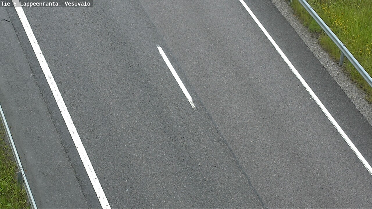 Weather Camera Image Road 6 Lappeenranta, Vesivalo, Lappeenranta, Etelä-Karjala