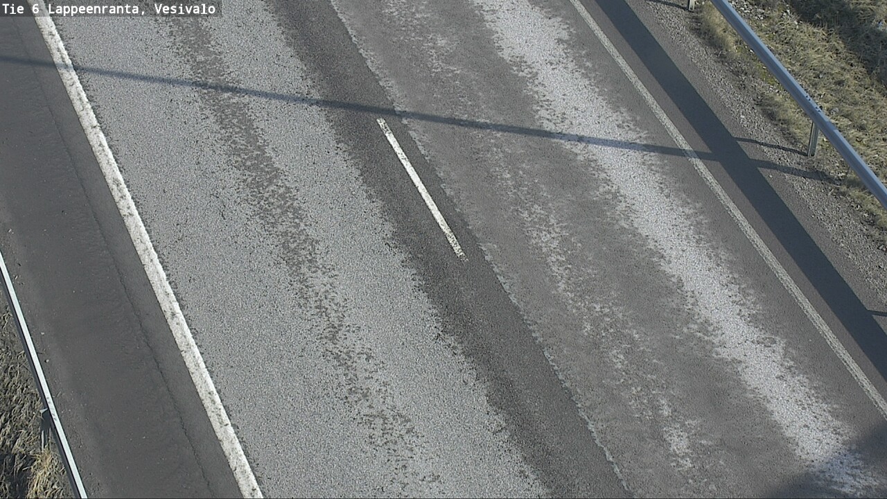 Weather Camera Image Road 6 Lappeenranta, Vesivalo, Lappeenranta, Etelä-Karjala