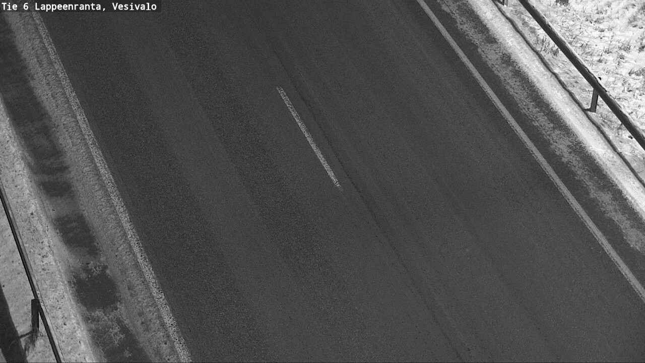 Weather Camera Image Road 6 Lappeenranta, Vesivalo, Lappeenranta, Etelä-Karjala
