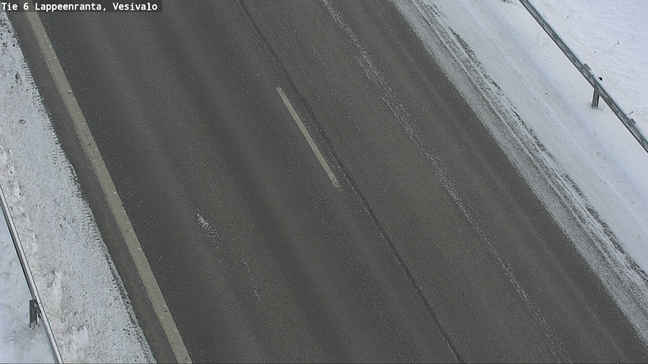 Weather Camera Image Road 6 Lappeenranta, Vesivalo, Lappeenranta, Etelä-Karjala