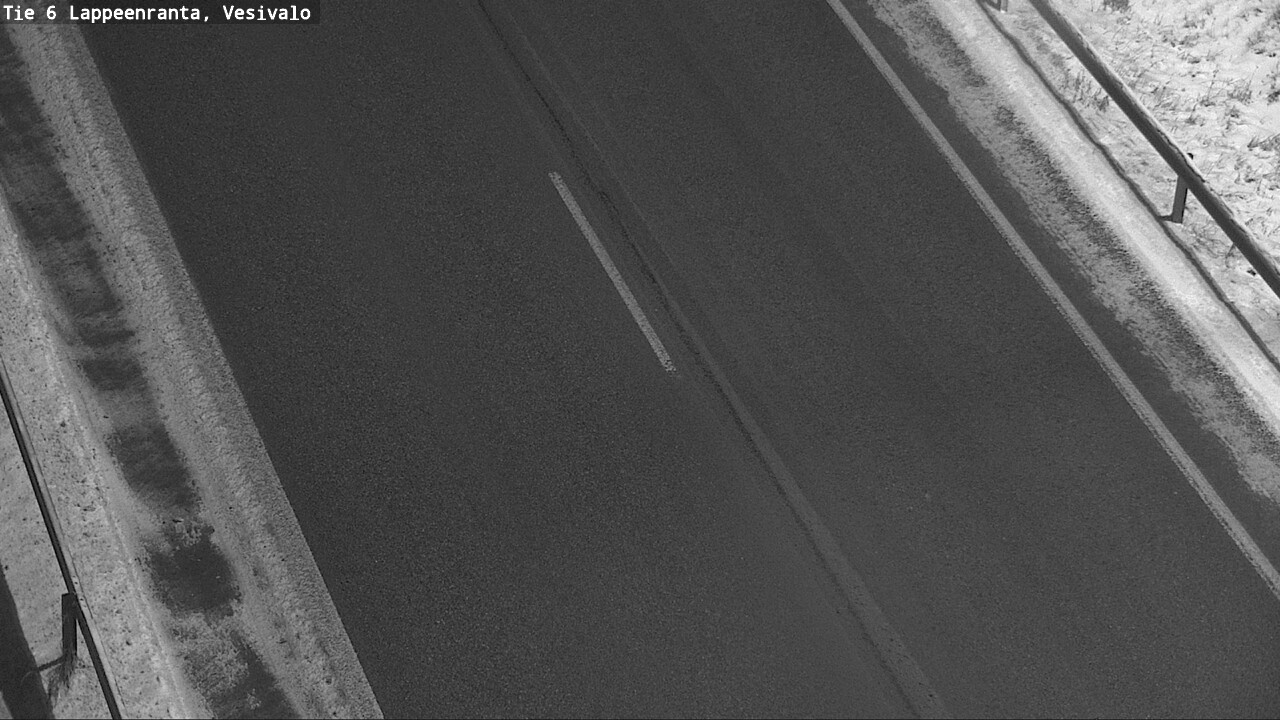Weather Camera Image Road 6 Lappeenranta, Vesivalo, Lappeenranta, Etelä-Karjala