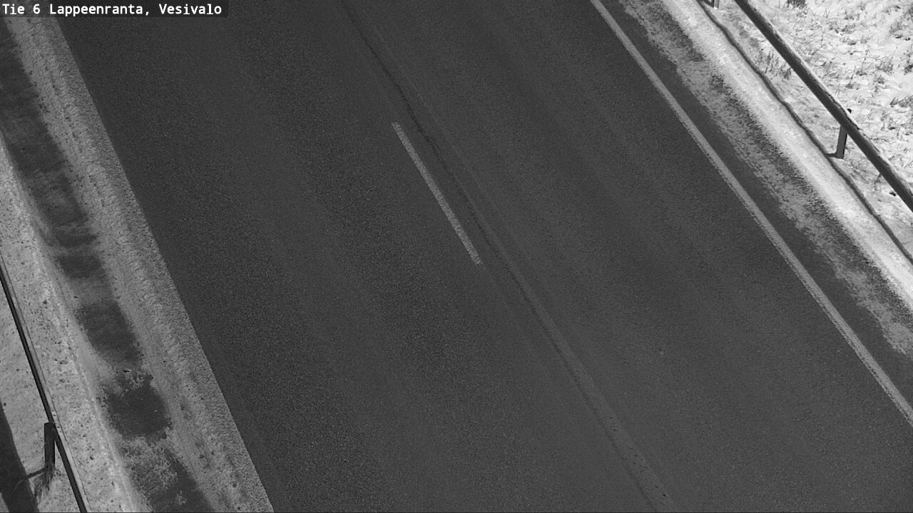 Weather Camera Image Road 6 Lappeenranta, Vesivalo, Lappeenranta, Etelä-Karjala