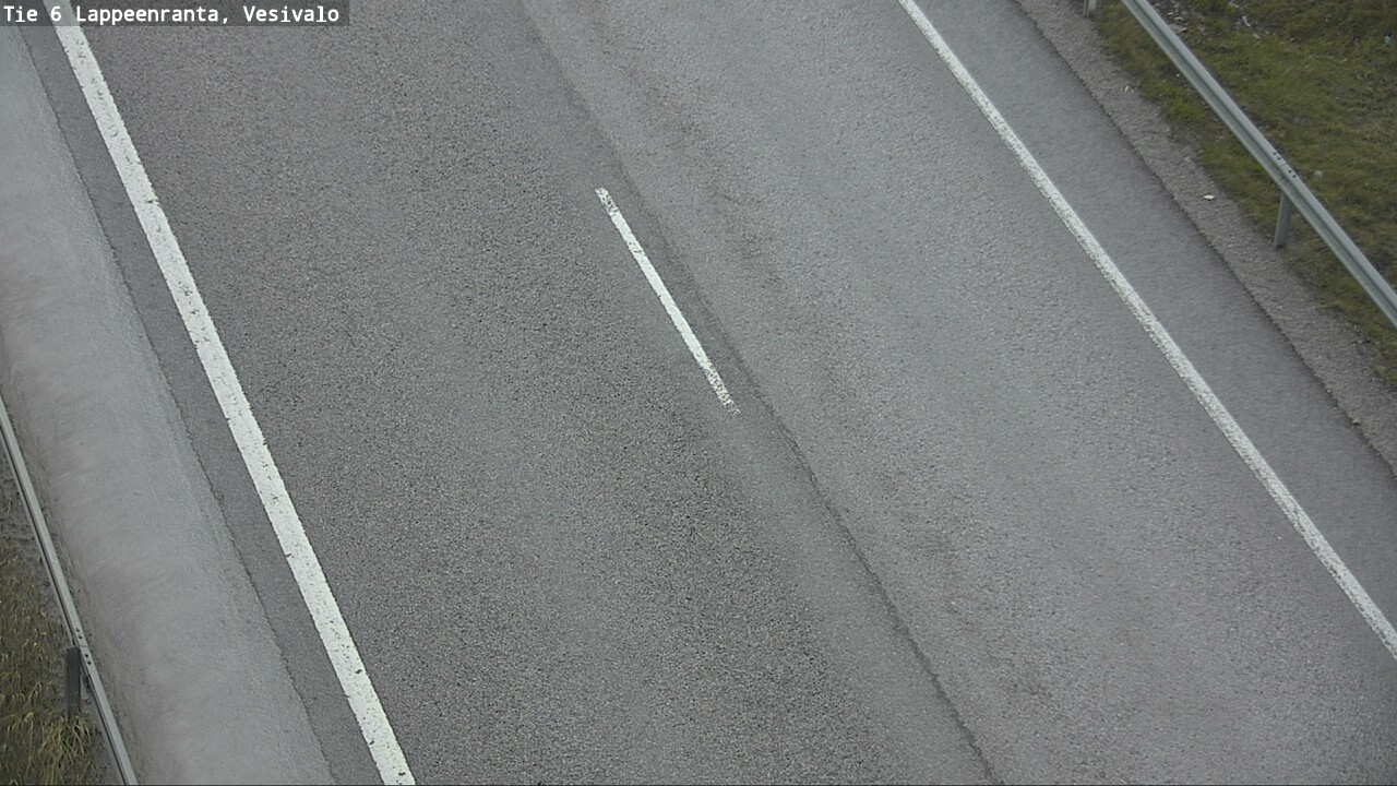 Weather Camera Image Road 6 Lappeenranta, Vesivalo, Lappeenranta, Etelä-Karjala