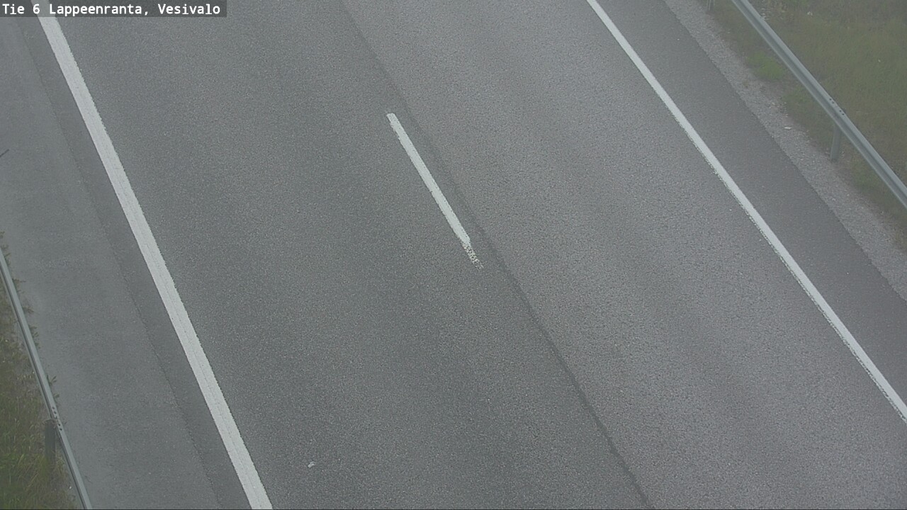 Weather Camera Image Road 6 Lappeenranta, Vesivalo, Lappeenranta, Etelä-Karjala