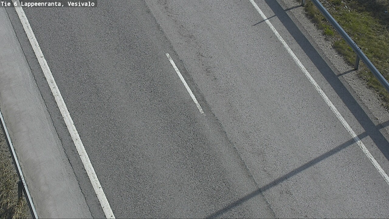 Weather Camera Image Road 6 Lappeenranta, Vesivalo, Lappeenranta, Etelä-Karjala