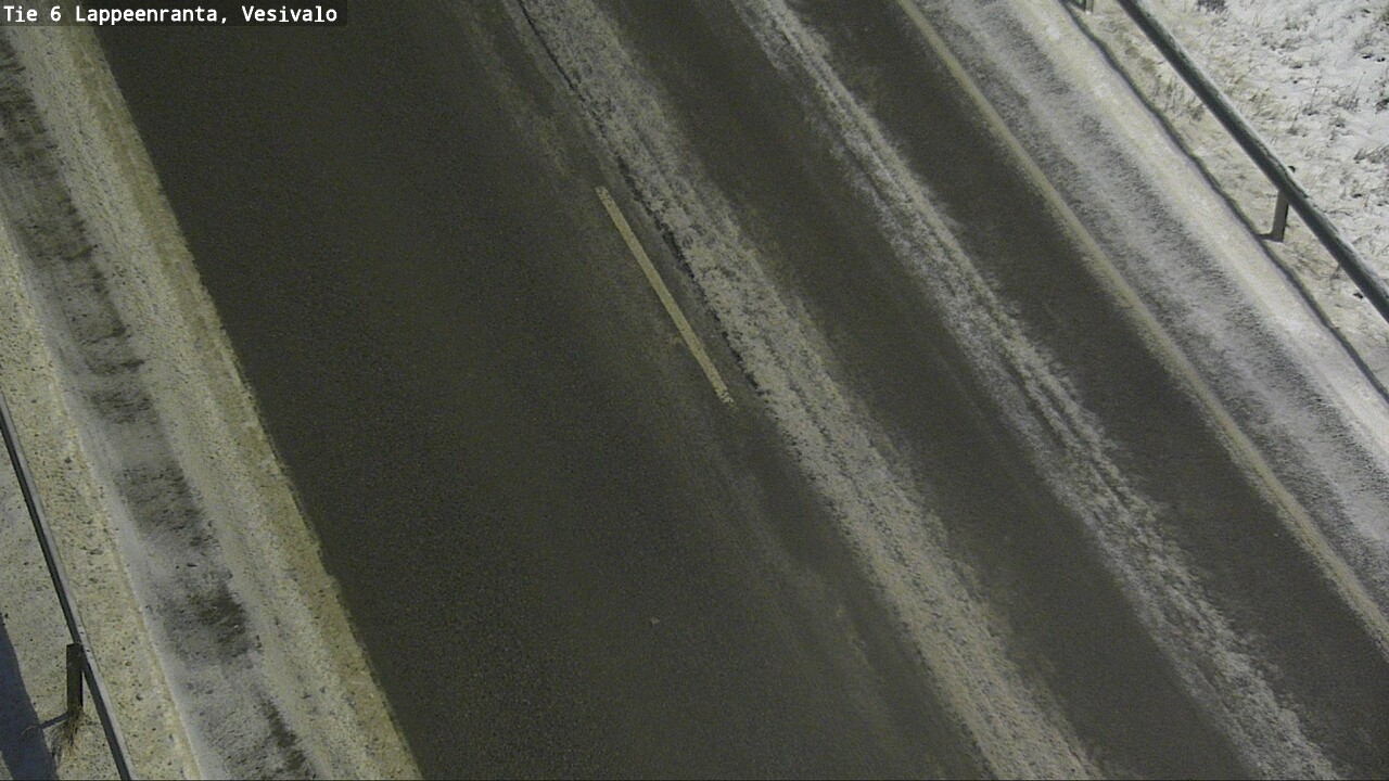 Weather Camera Image Road 6 Lappeenranta, Vesivalo, Lappeenranta, Etelä-Karjala
