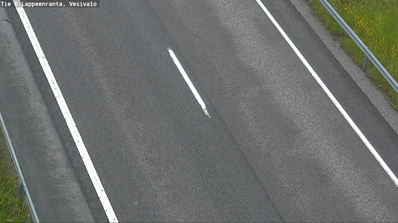 Weather Camera Image Road 6 Lappeenranta, Vesivalo, Lappeenranta, Etelä-Karjala