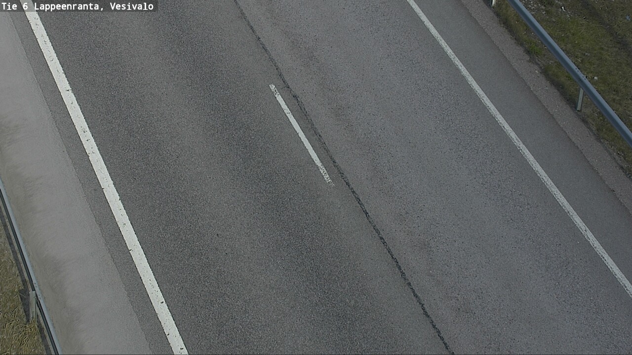 Weather Camera Image Road 6 Lappeenranta, Vesivalo, Lappeenranta, Etelä-Karjala