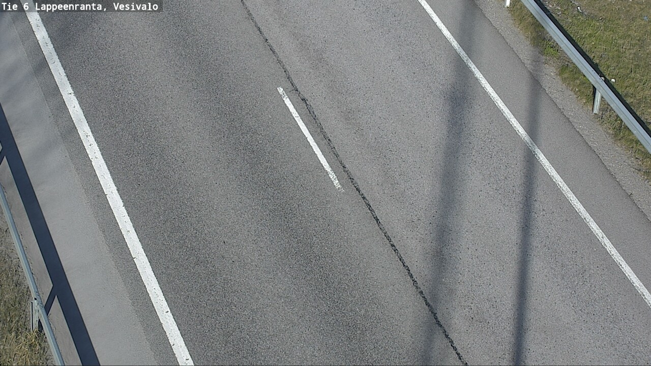 Weather Camera Image Road 6 Lappeenranta, Vesivalo, Lappeenranta, Etelä-Karjala