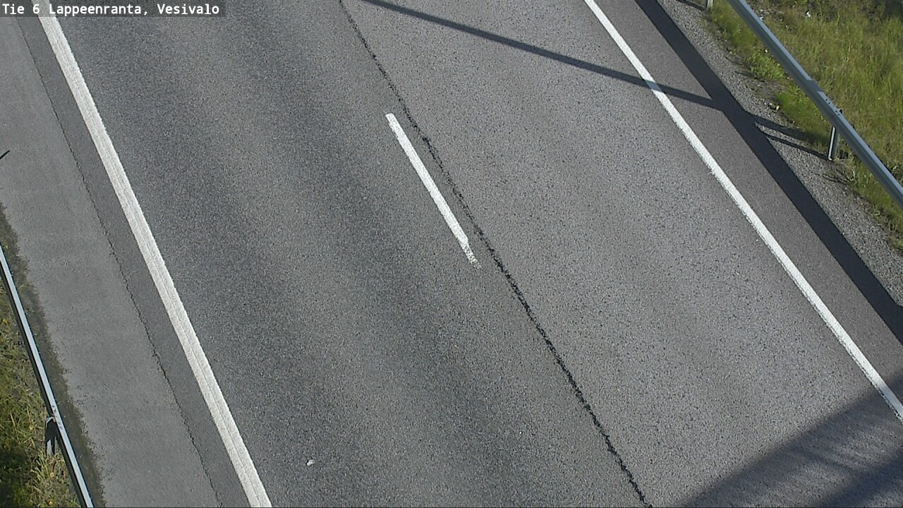 Weather Camera Image Road 6 Lappeenranta, Vesivalo, Lappeenranta, Etelä-Karjala