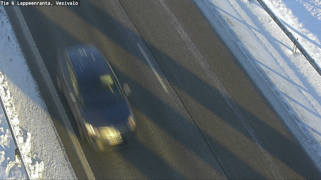 Weather Camera Image Road 6 Lappeenranta, Vesivalo, Lappeenranta, Etelä-Karjala