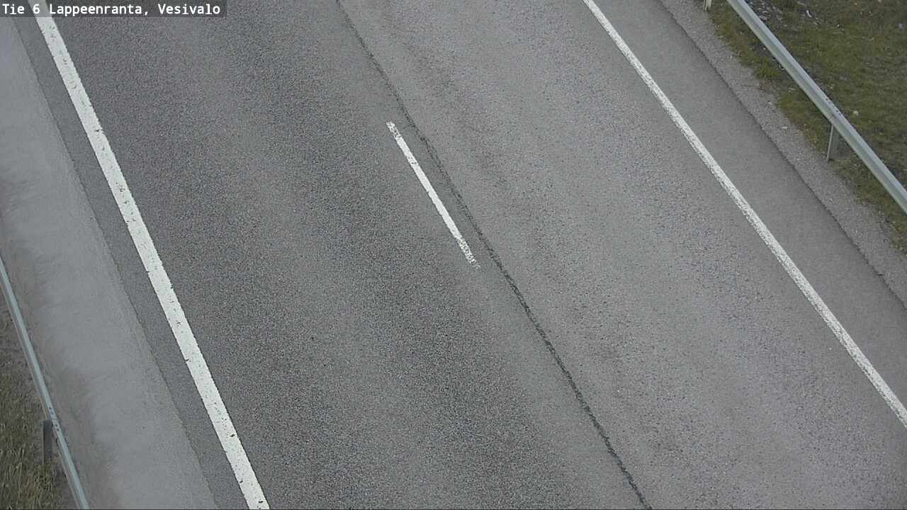 Weather Camera Image Road 6 Lappeenranta, Vesivalo, Lappeenranta, Etelä-Karjala