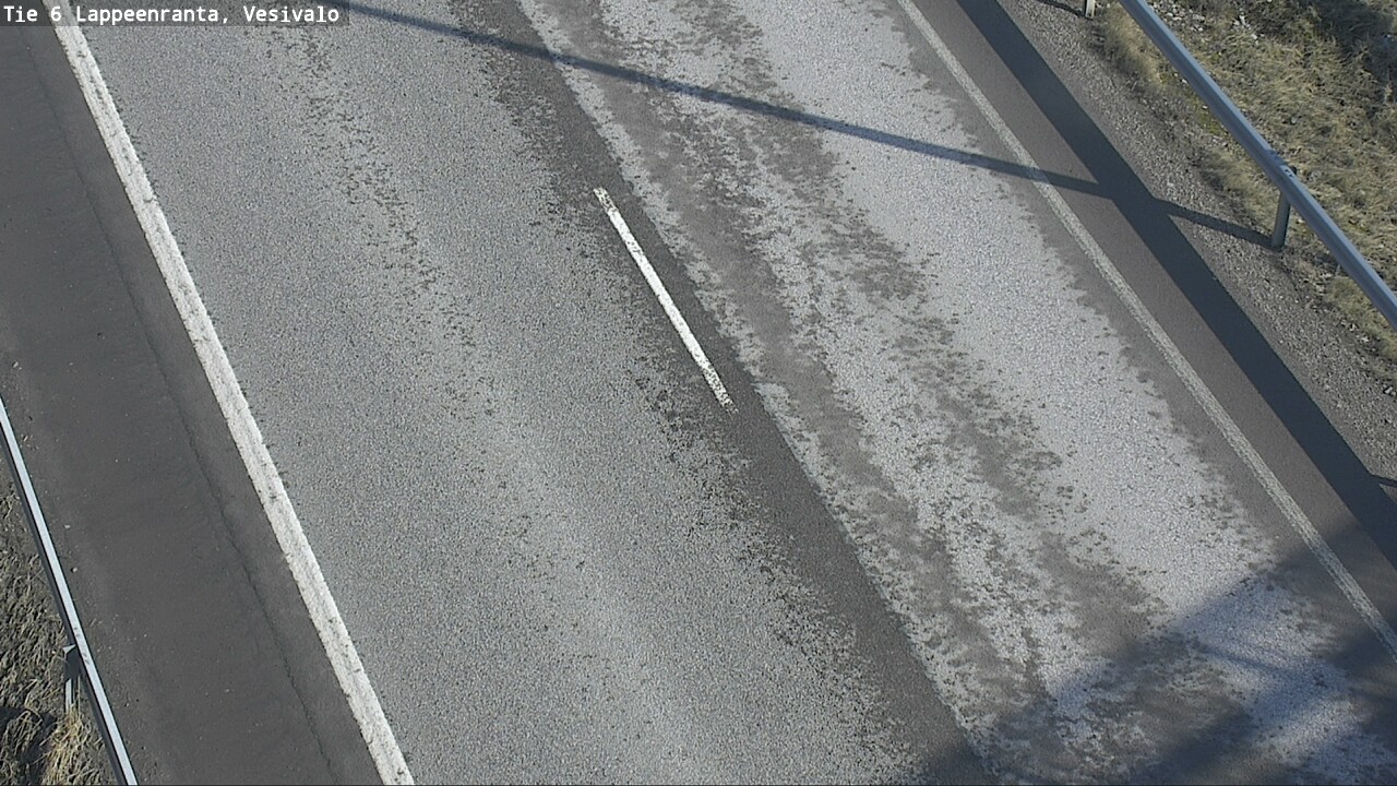 Weather Camera Image Road 6 Lappeenranta, Vesivalo, Lappeenranta, Etelä-Karjala