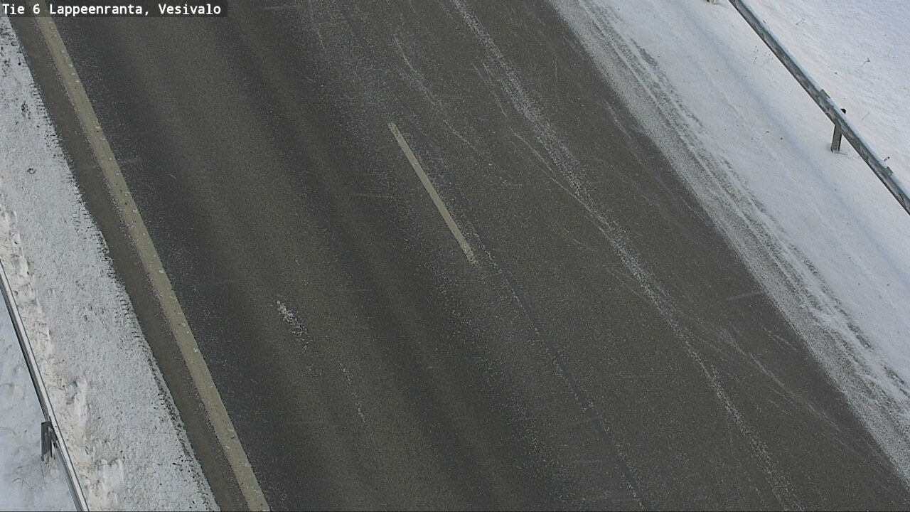 Weather Camera Image Road 6 Lappeenranta, Vesivalo, Lappeenranta, Etelä-Karjala