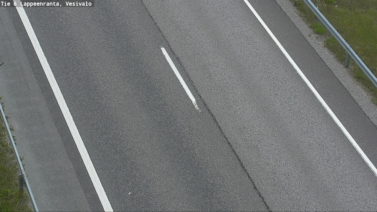 Weather Camera Image Road 6 Lappeenranta, Vesivalo, Lappeenranta, Etelä-Karjala