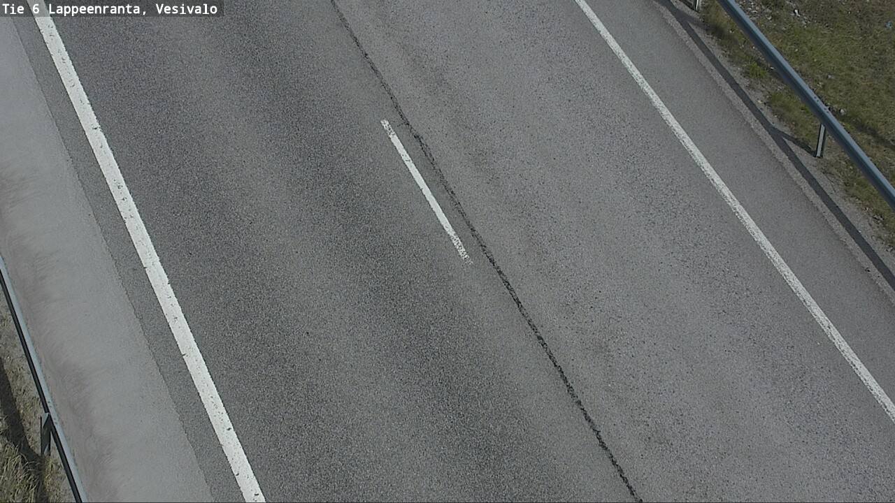 Weather Camera Image Road 6 Lappeenranta, Vesivalo, Lappeenranta, Etelä-Karjala