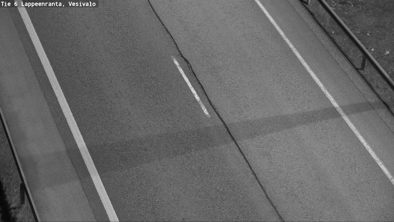 Weather Camera Image Road 6 Lappeenranta, Vesivalo, Lappeenranta, Etelä-Karjala