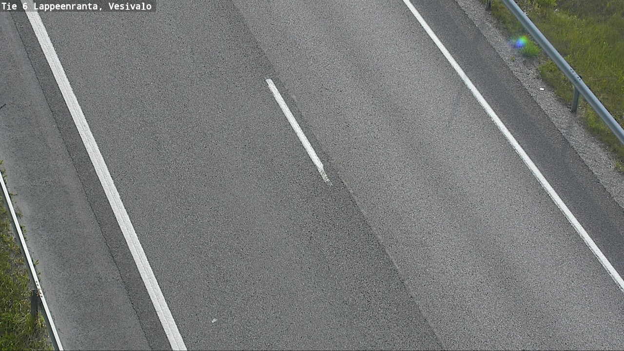Weather Camera Image Road 6 Lappeenranta, Vesivalo, Lappeenranta, Etelä-Karjala