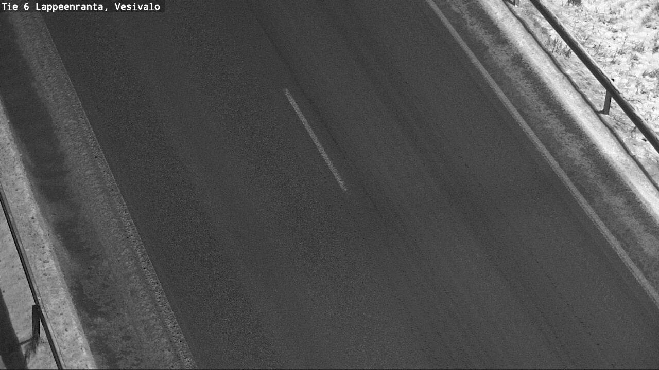 Weather Camera Image Road 6 Lappeenranta, Vesivalo, Lappeenranta, Etelä-Karjala