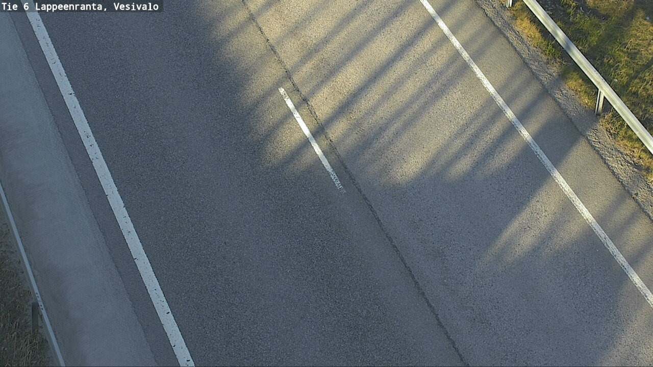 Weather Camera Image Road 6 Lappeenranta, Vesivalo, Lappeenranta, Etelä-Karjala