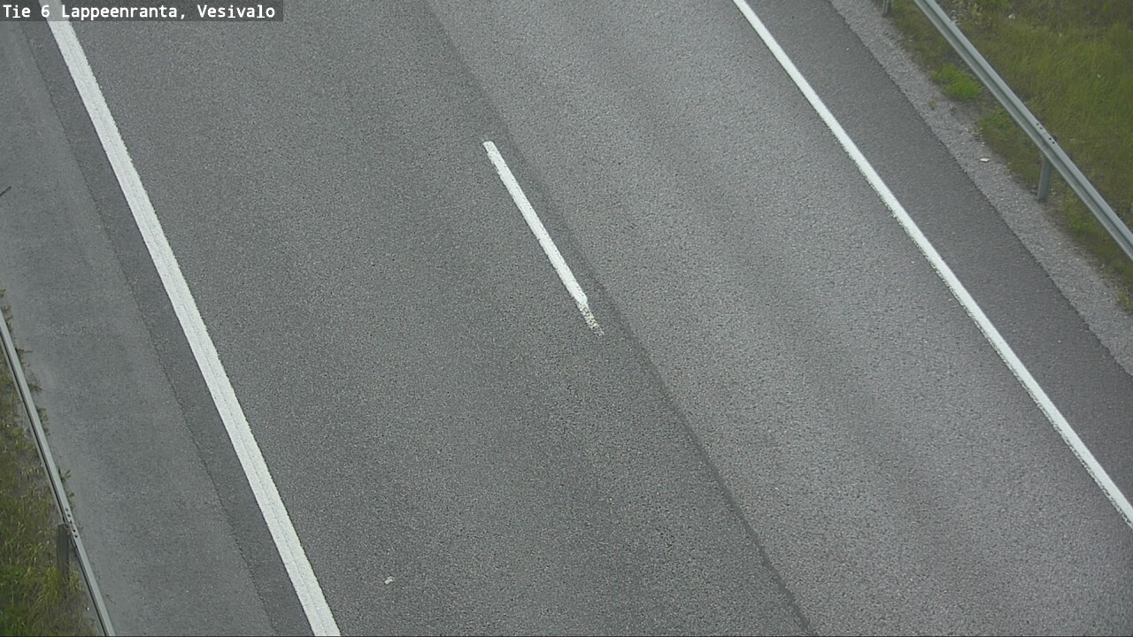Weather Camera Image Road 6 Lappeenranta, Vesivalo, Lappeenranta, Etelä-Karjala