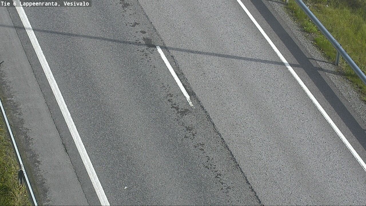 Weather Camera Image Road 6 Lappeenranta, Vesivalo, Lappeenranta, Etelä-Karjala