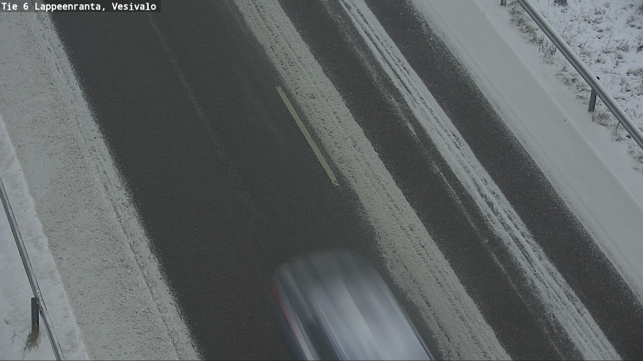Weather Camera Image Road 6 Lappeenranta, Vesivalo, Lappeenranta, Etelä-Karjala