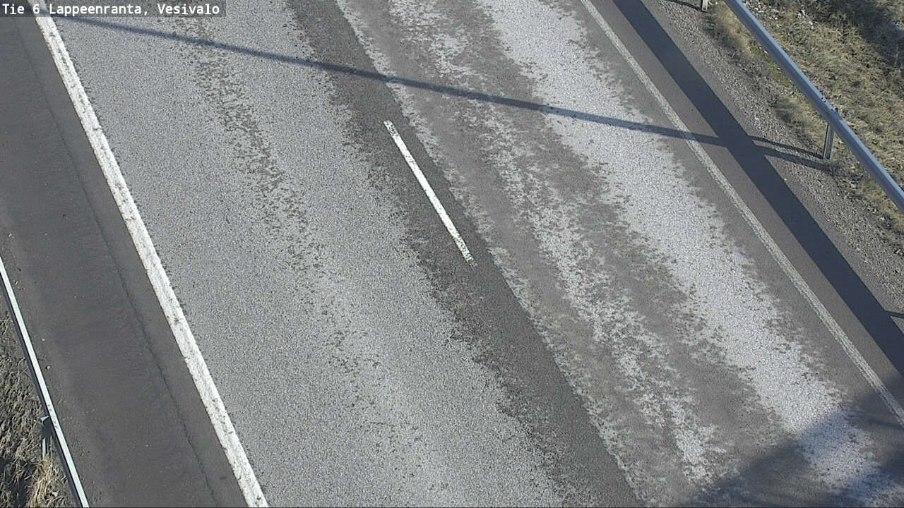 Weather Camera Image Road 6 Lappeenranta, Vesivalo, Lappeenranta, Etelä-Karjala