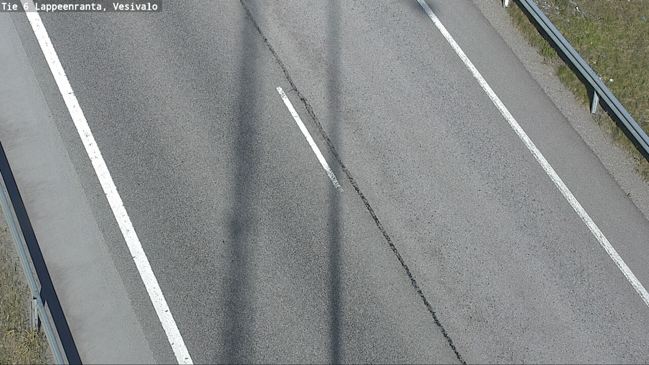 Weather Camera Image Road 6 Lappeenranta, Vesivalo, Lappeenranta, Etelä-Karjala