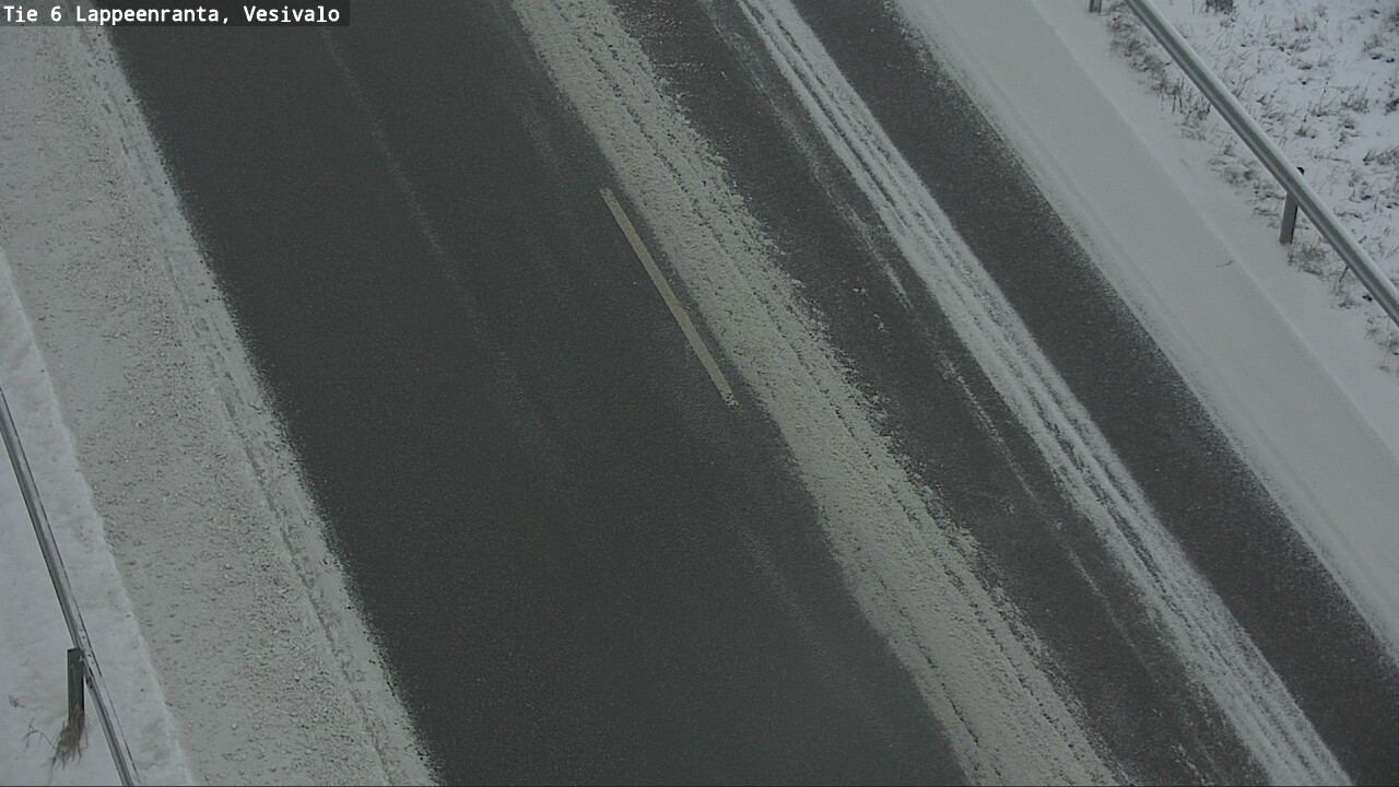Weather Camera Image Road 6 Lappeenranta, Vesivalo, Lappeenranta, Etelä-Karjala