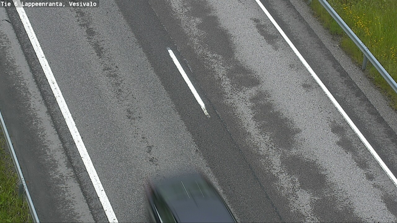 Weather Camera Image Road 6 Lappeenranta, Vesivalo, Lappeenranta, Etelä-Karjala
