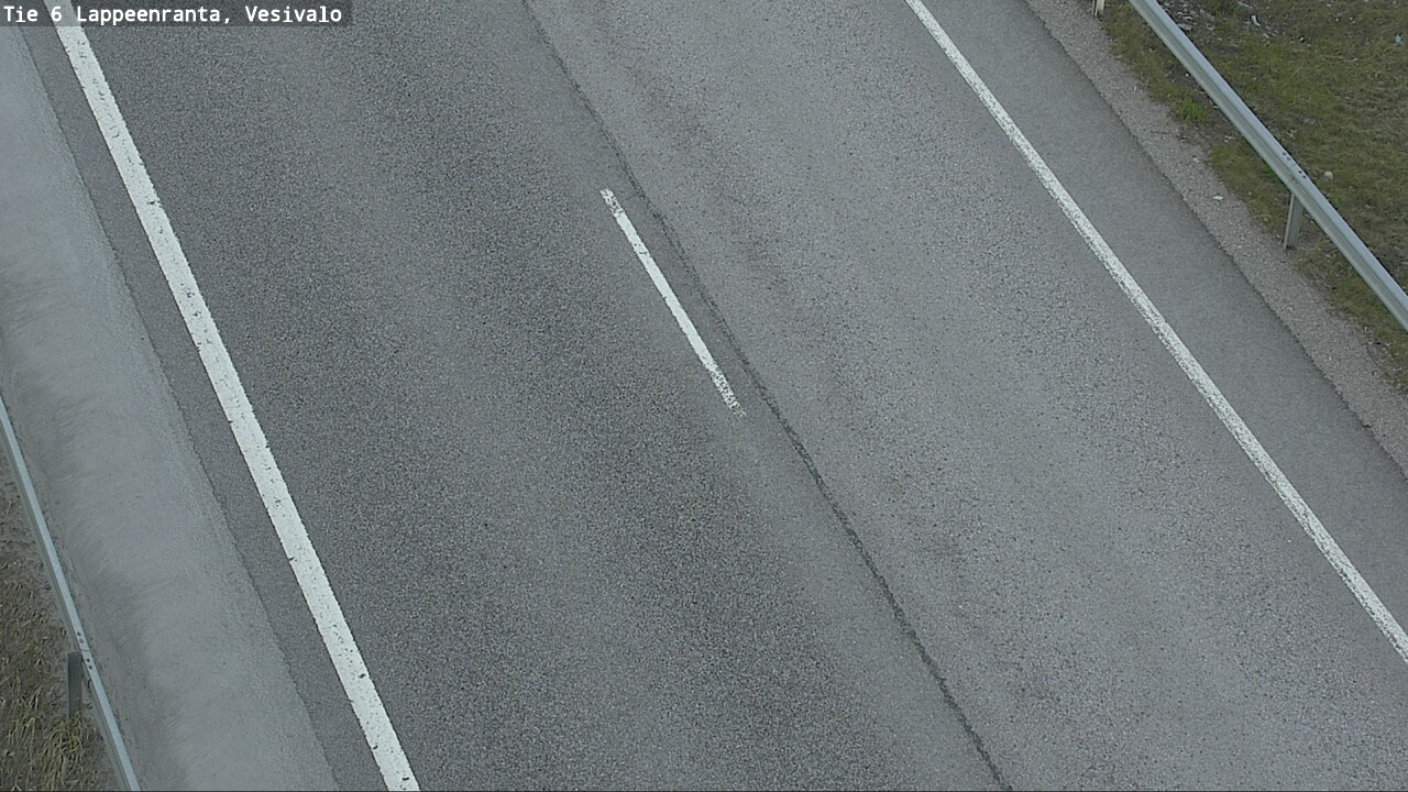 Weather Camera Image Road 6 Lappeenranta, Vesivalo, Lappeenranta, Etelä-Karjala