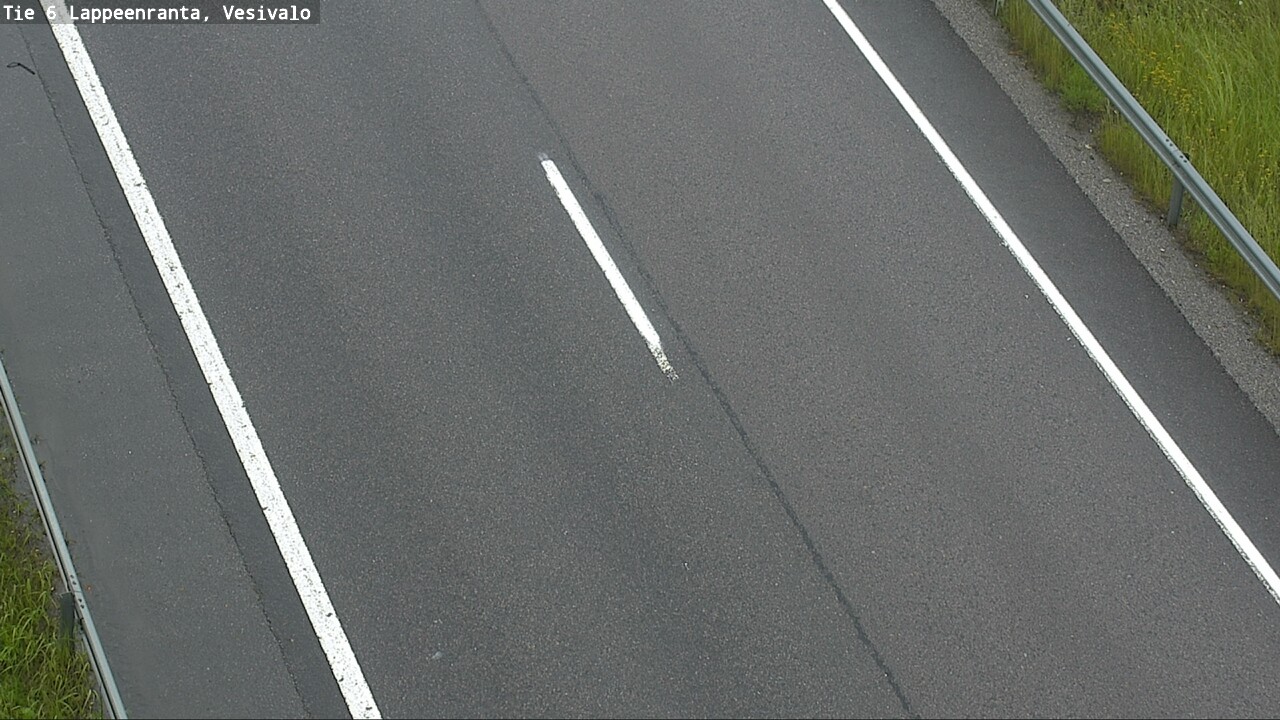 Weather Camera Image Road 6 Lappeenranta, Vesivalo, Lappeenranta, Etelä-Karjala
