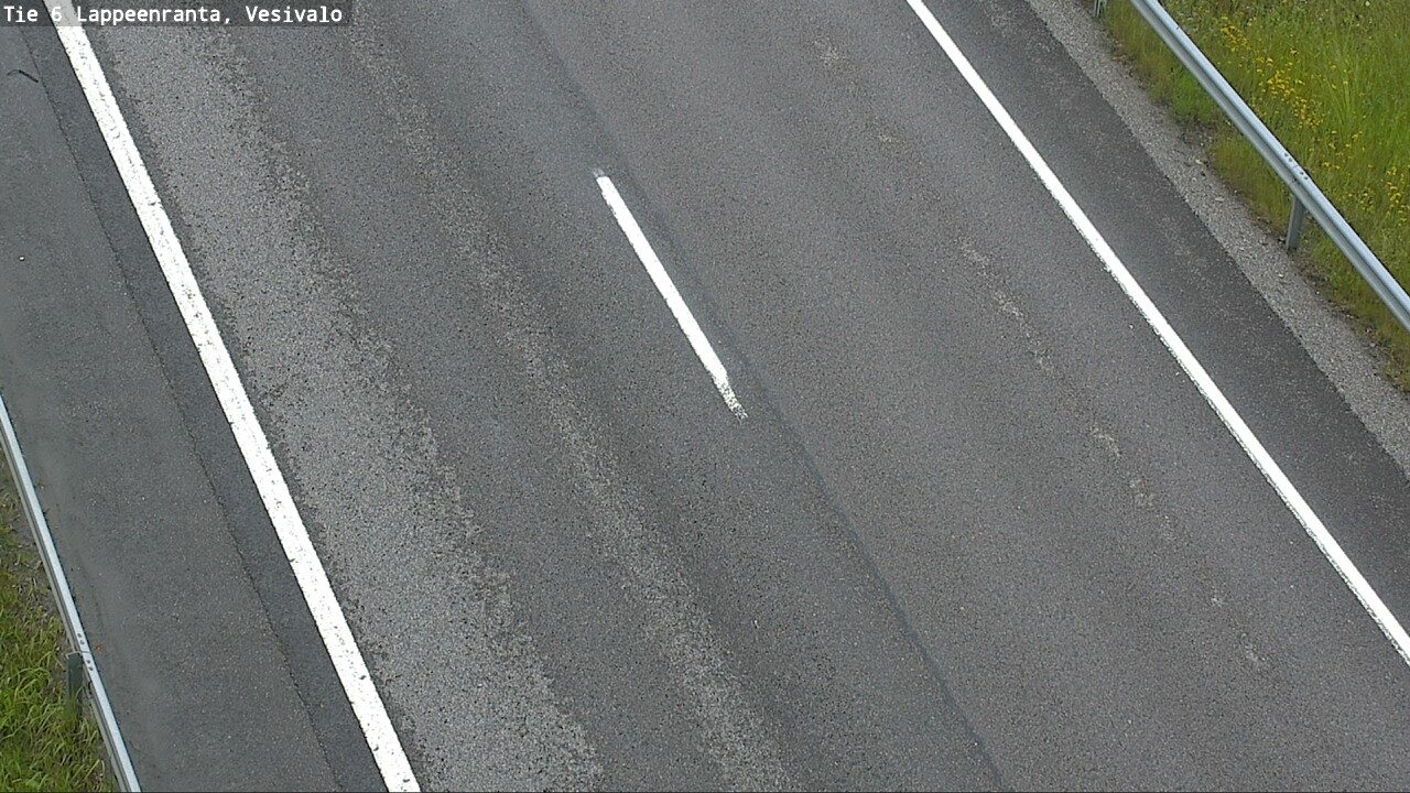 Weather Camera Image Road 6 Lappeenranta, Vesivalo, Lappeenranta, Etelä-Karjala