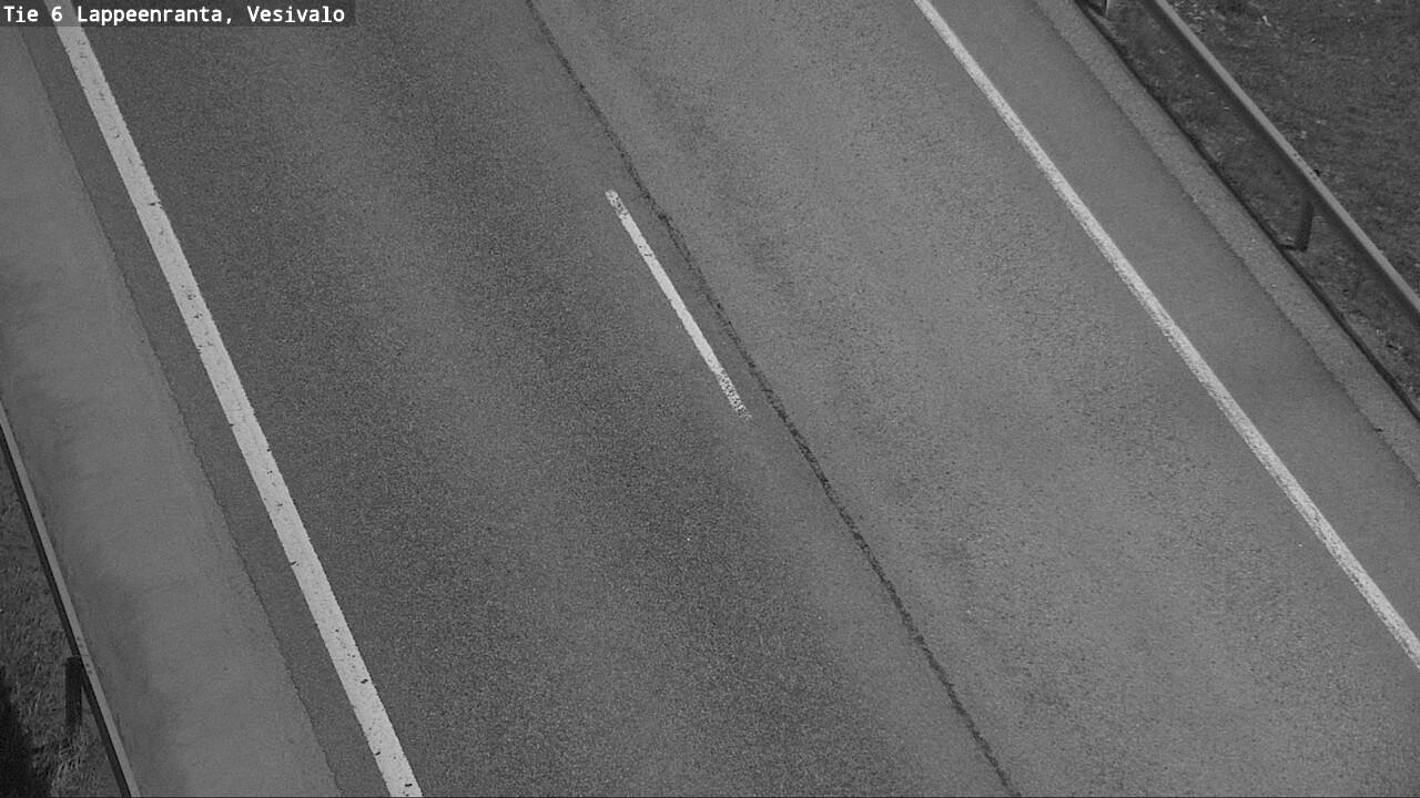 Weather Camera Image Road 6 Lappeenranta, Vesivalo, Lappeenranta, Etelä-Karjala