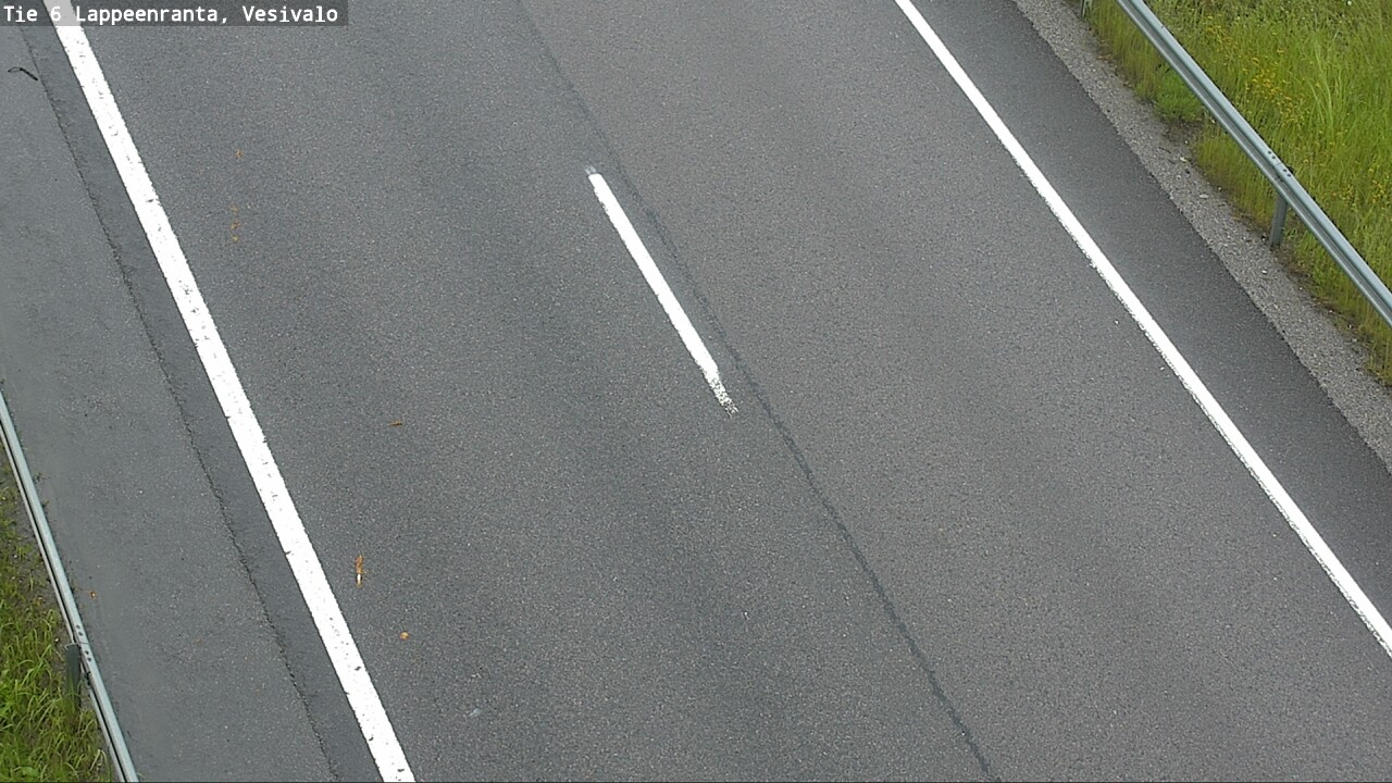 Weather Camera Image Road 6 Lappeenranta, Vesivalo, Lappeenranta, Etelä-Karjala