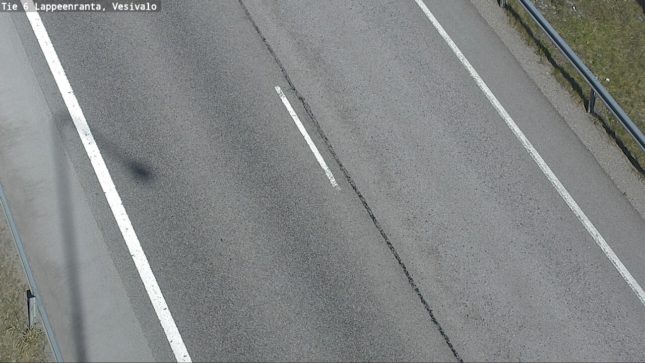 Weather Camera Image Road 6 Lappeenranta, Vesivalo, Lappeenranta, Etelä-Karjala