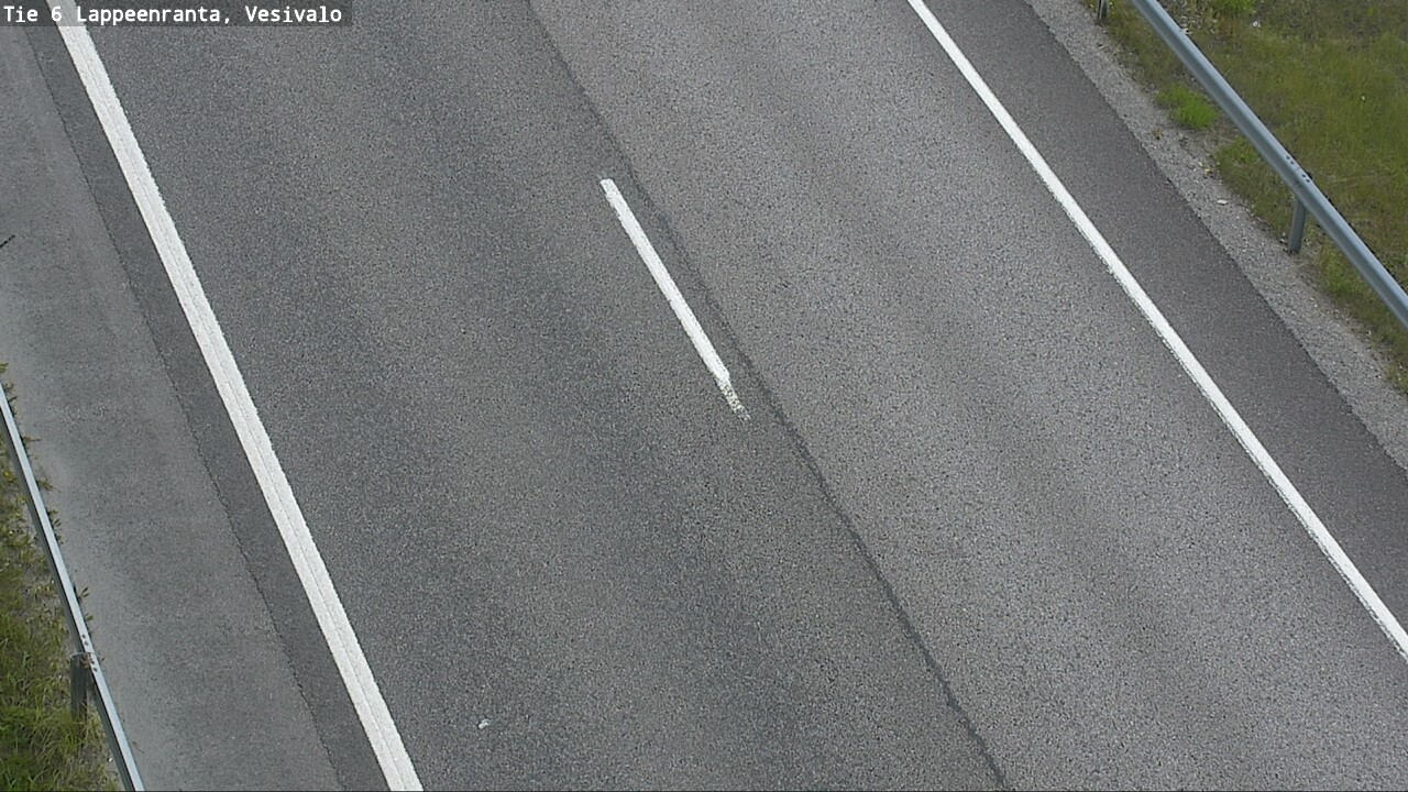 Weather Camera Image Road 6 Lappeenranta, Vesivalo, Lappeenranta, Etelä-Karjala
