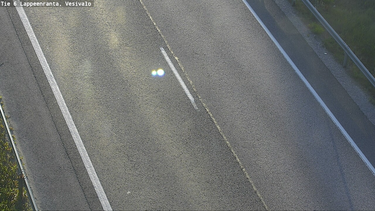 Weather Camera Image Road 6 Lappeenranta, Vesivalo, Lappeenranta, Etelä-Karjala