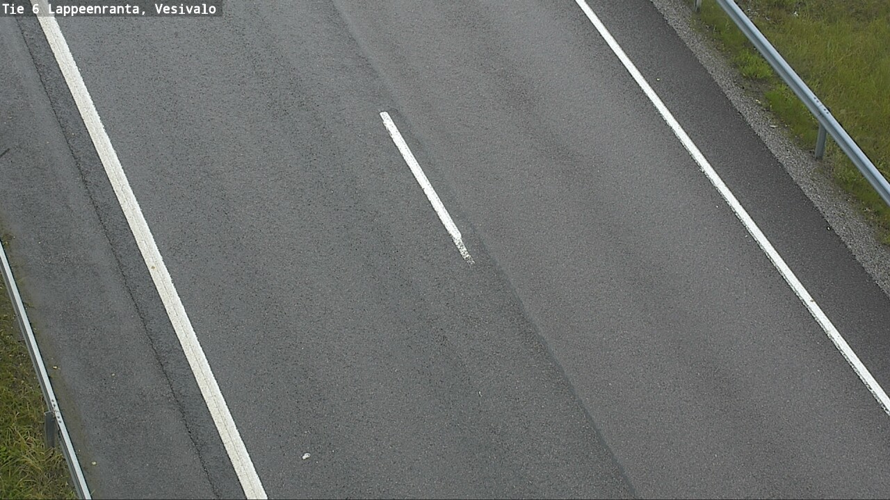 Weather Camera Image Road 6 Lappeenranta, Vesivalo, Lappeenranta, Etelä-Karjala