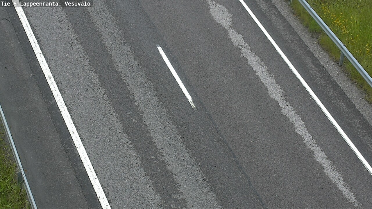 Weather Camera Image Road 6 Lappeenranta, Vesivalo, Lappeenranta, Etelä-Karjala