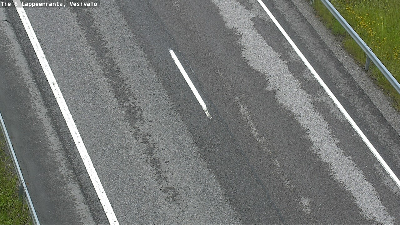Weather Camera Image Road 6 Lappeenranta, Vesivalo, Lappeenranta, Etelä-Karjala