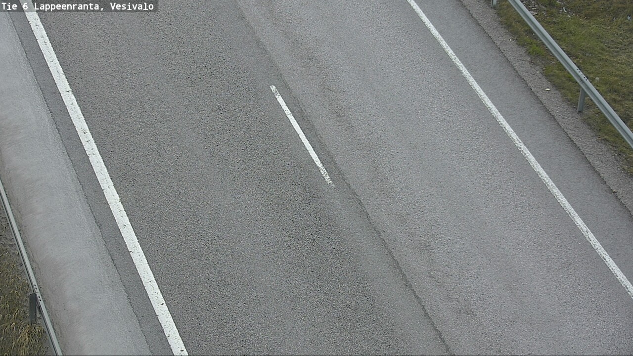 Weather Camera Image Road 6 Lappeenranta, Vesivalo, Lappeenranta, Etelä-Karjala
