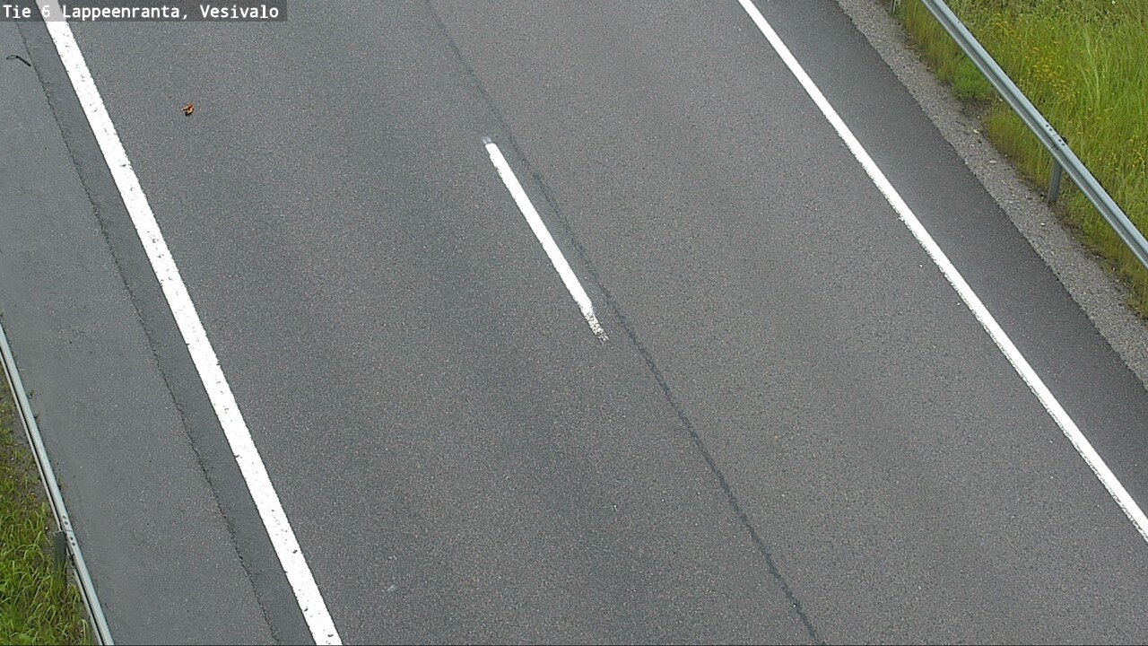 Weather Camera Image Road 6 Lappeenranta, Vesivalo, Lappeenranta, Etelä-Karjala