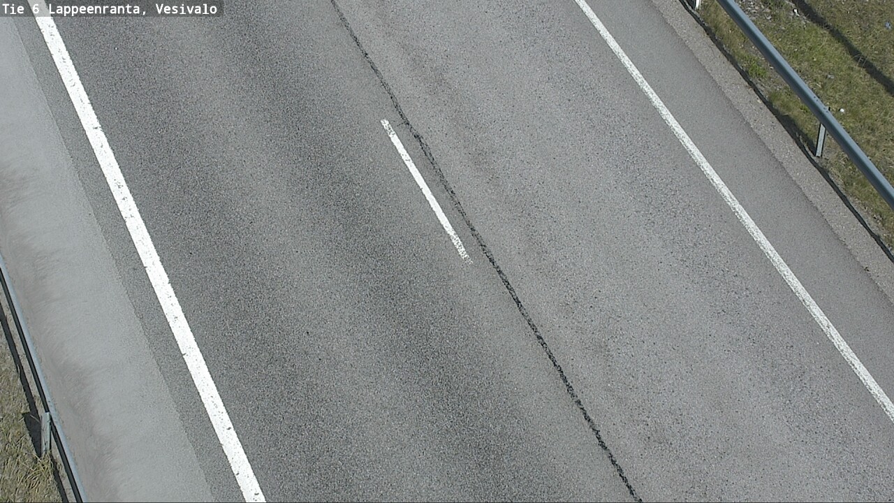 Weather Camera Image Road 6 Lappeenranta, Vesivalo, Lappeenranta, Etelä-Karjala