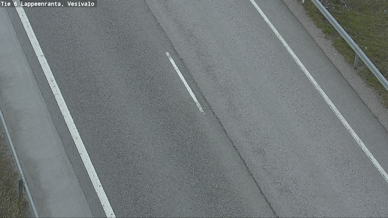 Weather Camera Image Road 6 Lappeenranta, Vesivalo, Lappeenranta, Etelä-Karjala