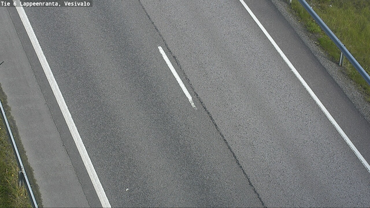 Weather Camera Image Road 6 Lappeenranta, Vesivalo, Lappeenranta, Etelä-Karjala