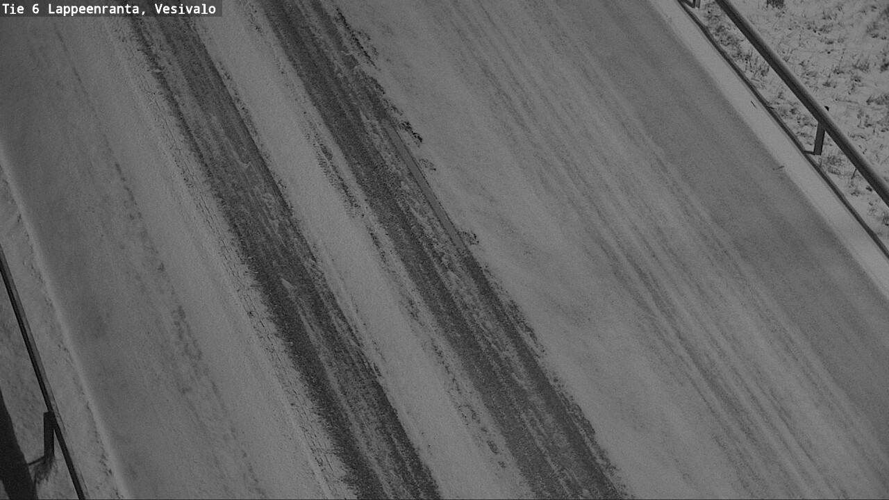 Weather Camera Image Väg 6 Villmanstrand, Vesivalo, Lappeenranta, Etelä-Karjala